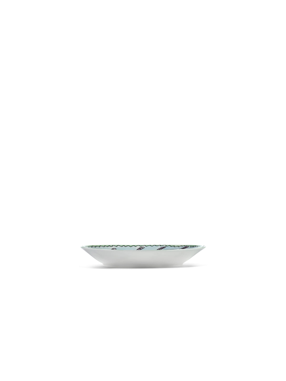 Midnight Flowers - Lot De 2 Assiettes Creuses - S - Porcelaine Bone China - Blossom Milk