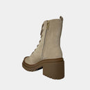 Ranger Michael Kors Hanley Bootie - Velours/Fourrure Camel