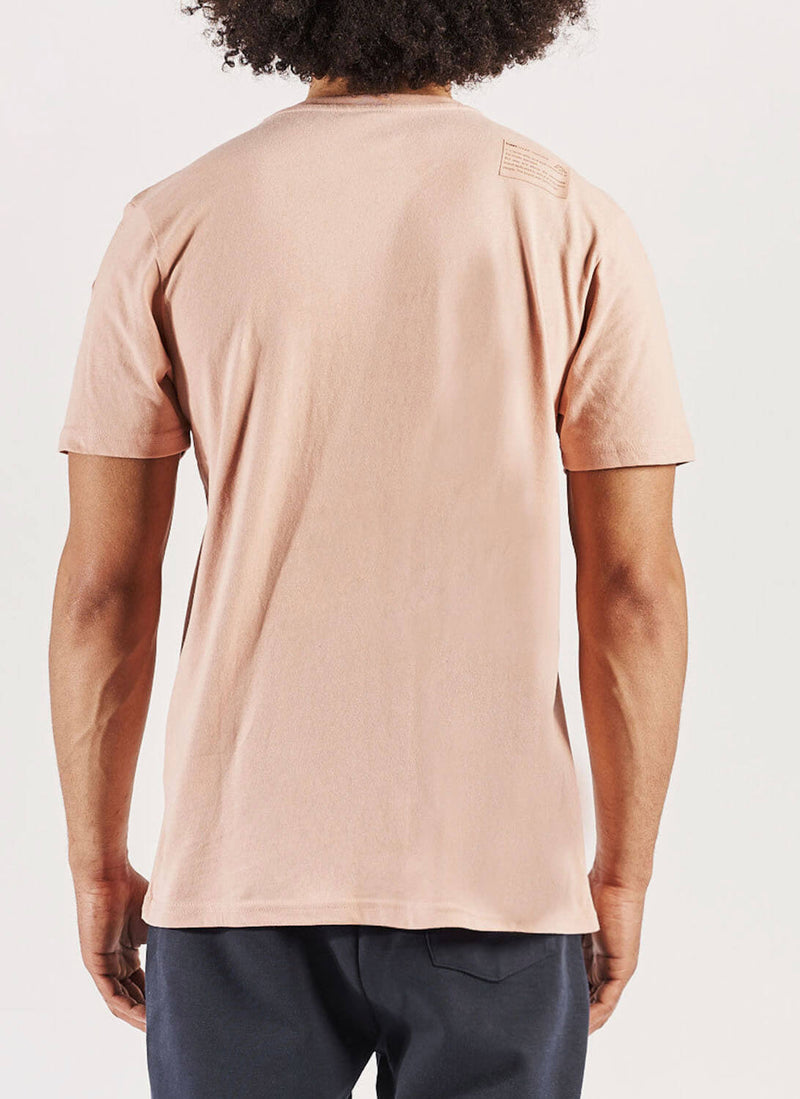 Kappa - T-Shirt Edson Life - Rose Misty - Homme