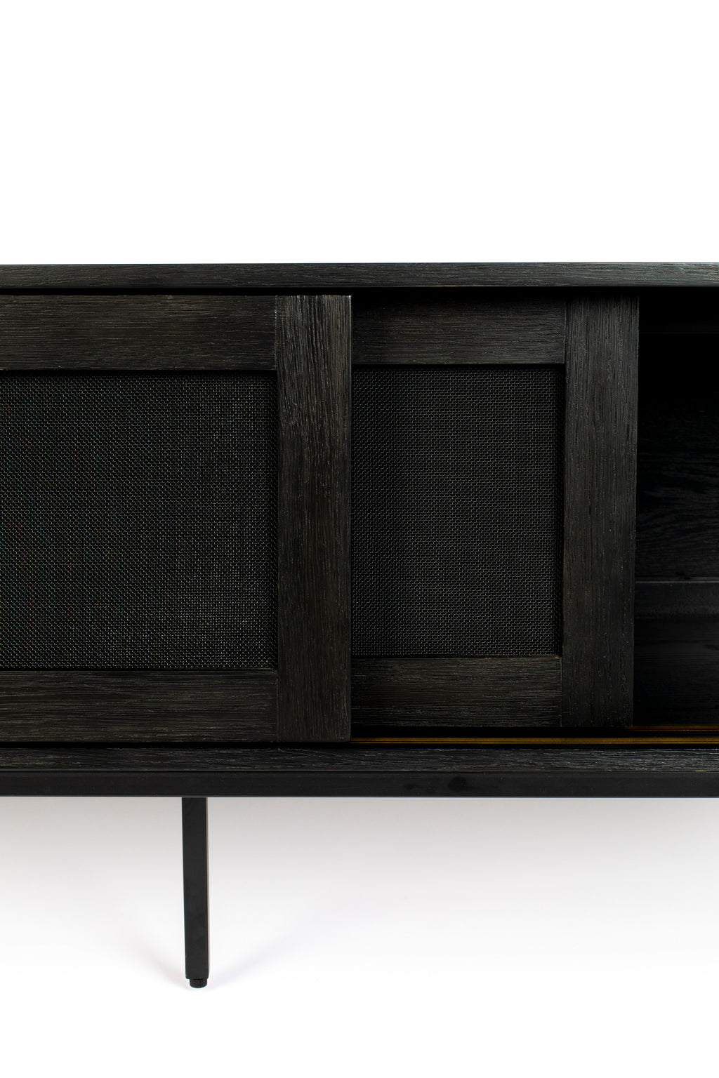 Hardy - Sideboard - Oak veneer - Black Oak/Brown