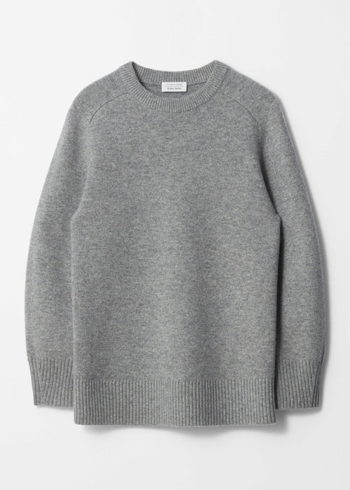 St Gretchen Double Faced Wool Jumper - Gray - Women