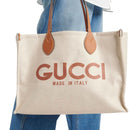Gucci Medium Tote Handle Bag - Beige - Woman