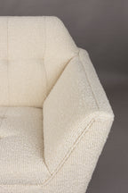 Kate Bouclé - 2-Seater Sofa - Fabric - Beige
