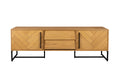 Class Bas - Sideboard - Oak veneer - Oak/Brown