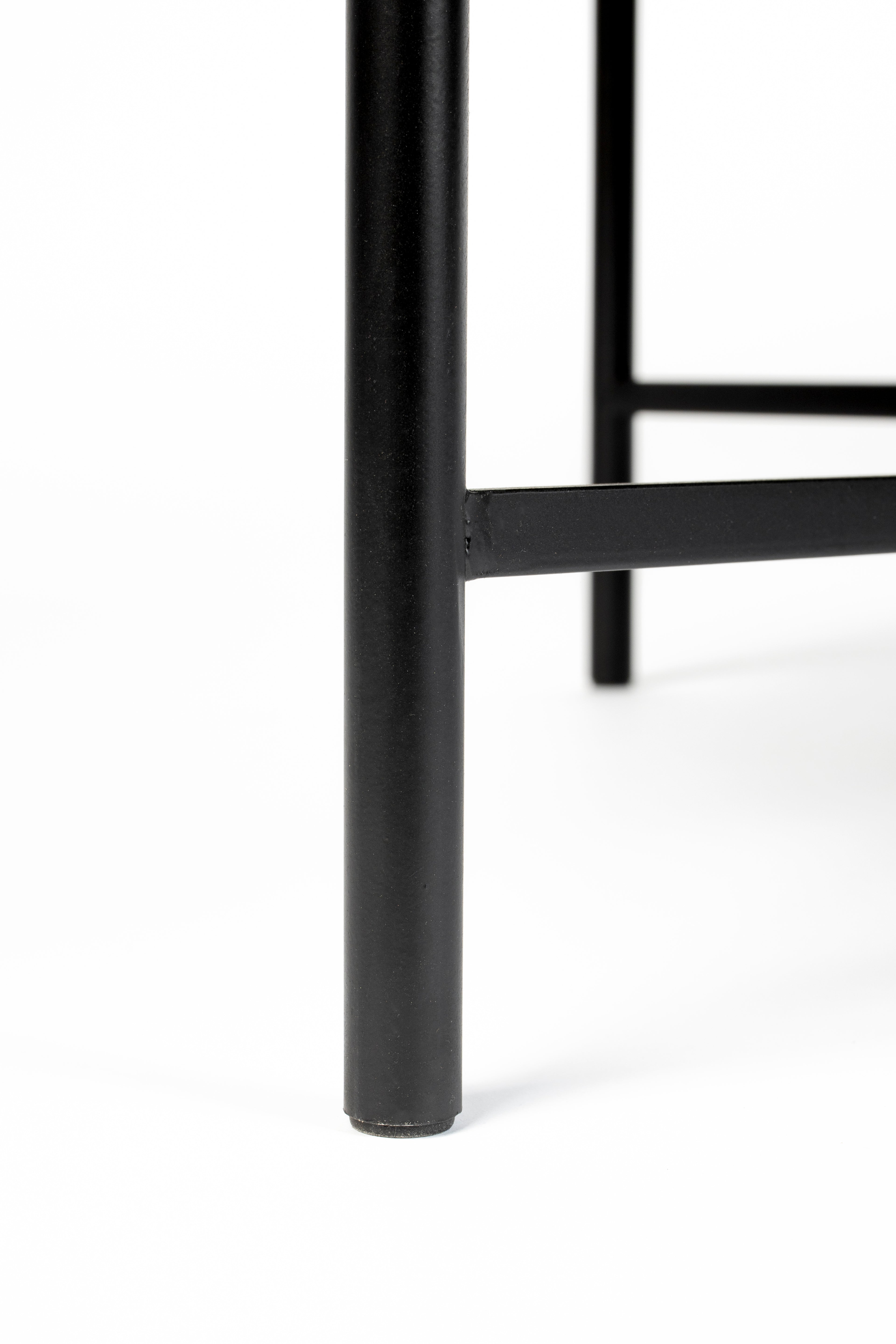 Li - Table Basse - Verre - Noir