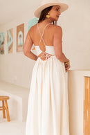 EFFY Écrue - Robe Longue