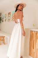 EFFY Écrue - Robe Longue