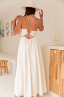 EFFY Écrue - Robe Longue