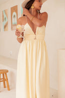 EFFY Jaune - Robe Longue