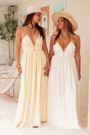 EFFY Jaune - Robe Longue