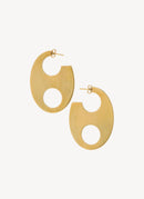 Rabanne - Boucles D'Oreilles Eight Hoop - Or - Femme