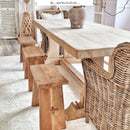 Tabouret Eka en bois clair