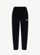 Ganni - Pantalon De Jogging - Noir - Femme