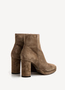 Free Lance - Bottines Elfie - Taupe - Femme