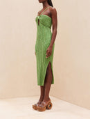 Elfreda Knitted Dress - Emerald