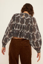 Elia Blouse - Grey