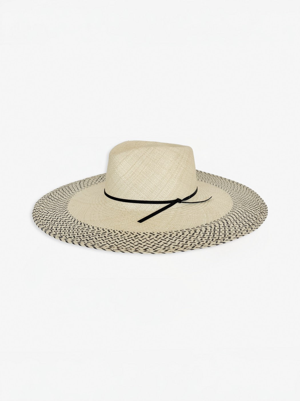 Elio Straw Hat - Natural Black