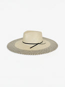 Sombrero de Paja Elio - Negro Natural