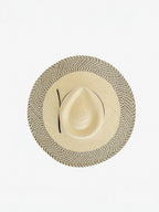 Elio Straw Hat - Natural Black