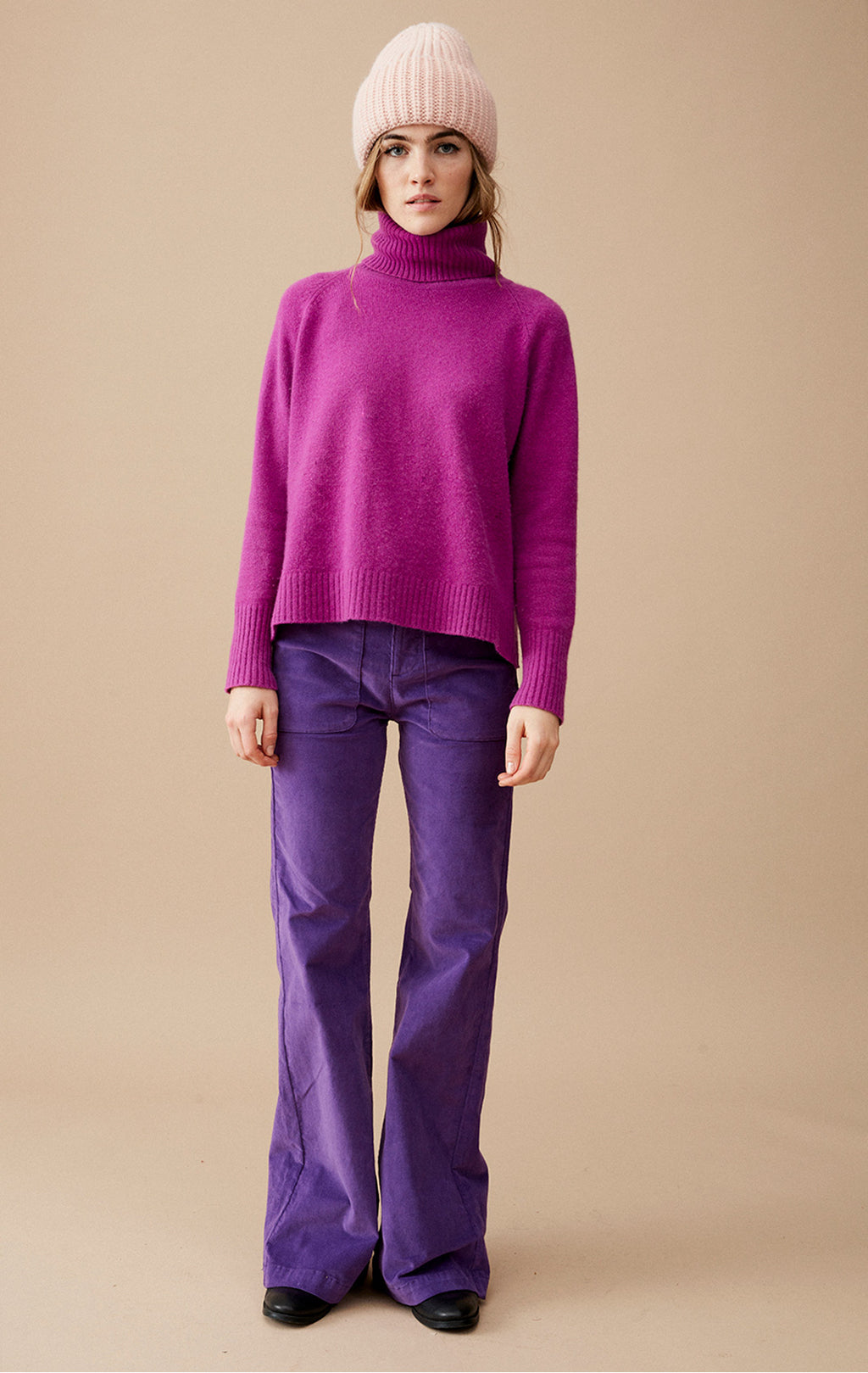 Hose Elisabeth - Aubergine