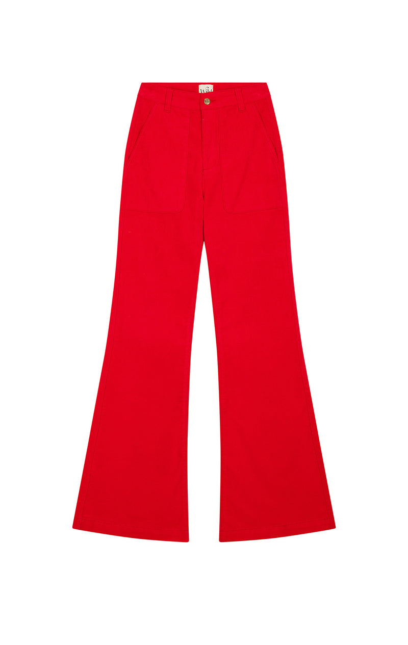 Pantalon Elisabeth - Rouge