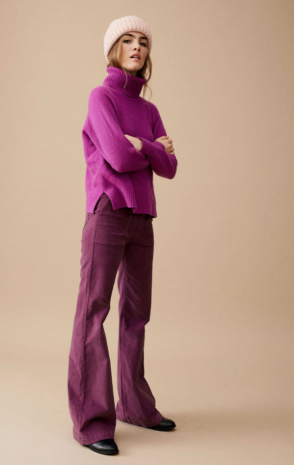Elisabeth Trousers - Purple