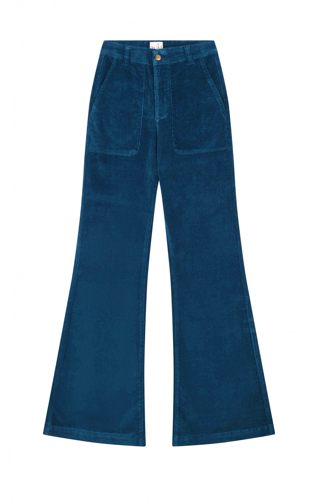 Elisabeth Trousers - Blue Velvet