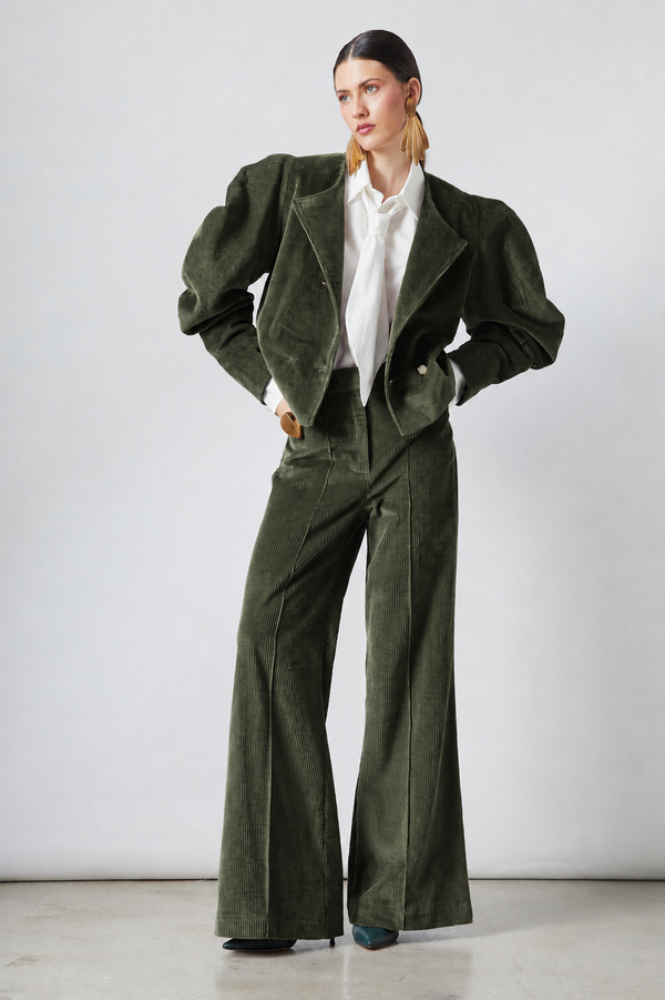 Pantalon Elvis Olive Corduroy