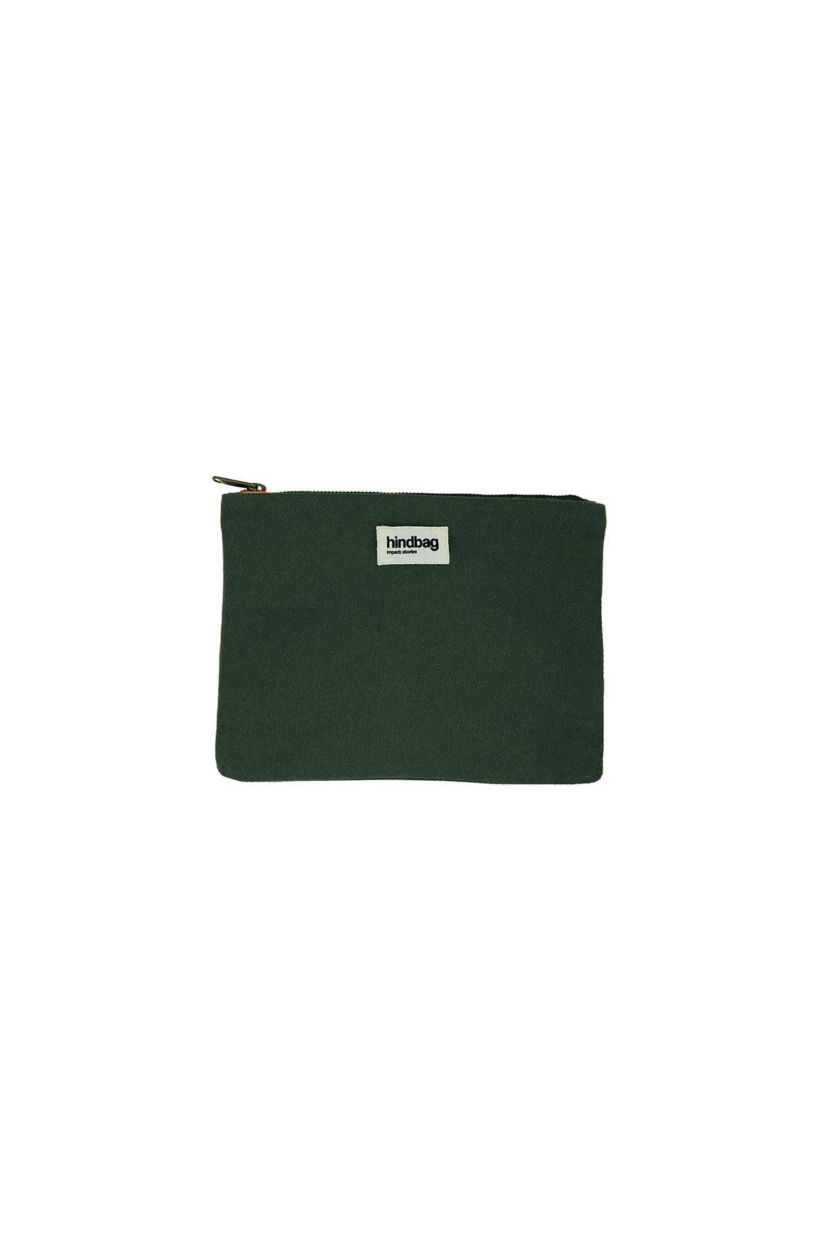 Pouch Ema Dennengroen Hindbag2