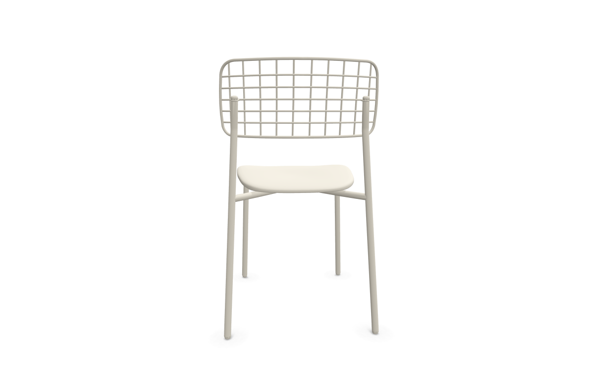Silla Lyze, Blanco Mate De Emu