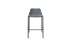 Taburete alto Round de Emu, negro