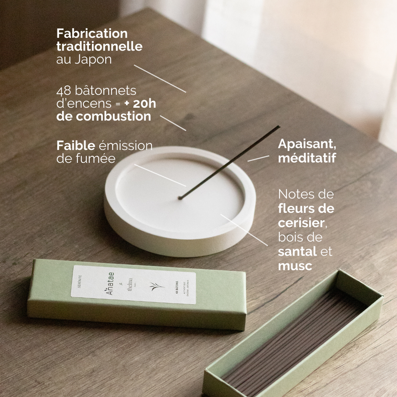 Selection Sérénité - Encens Japonais - Boîte De 48 Bâtonnets