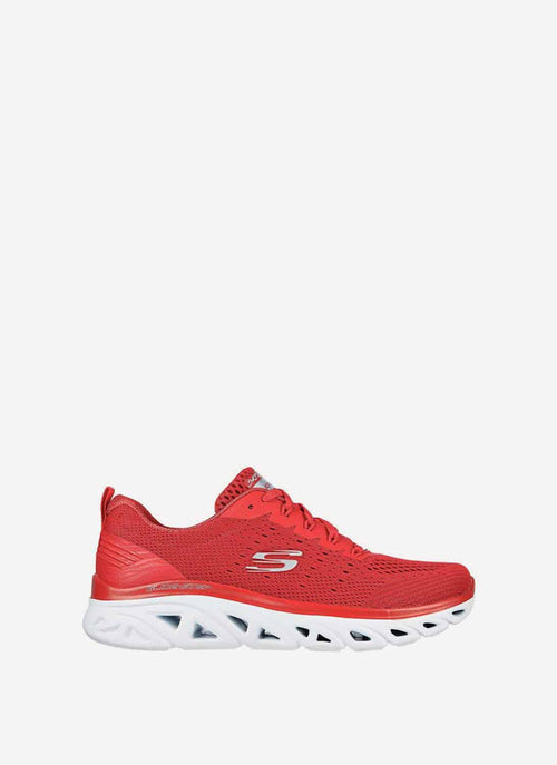 Skechers - Baskets New Facets - Rouge - Femme