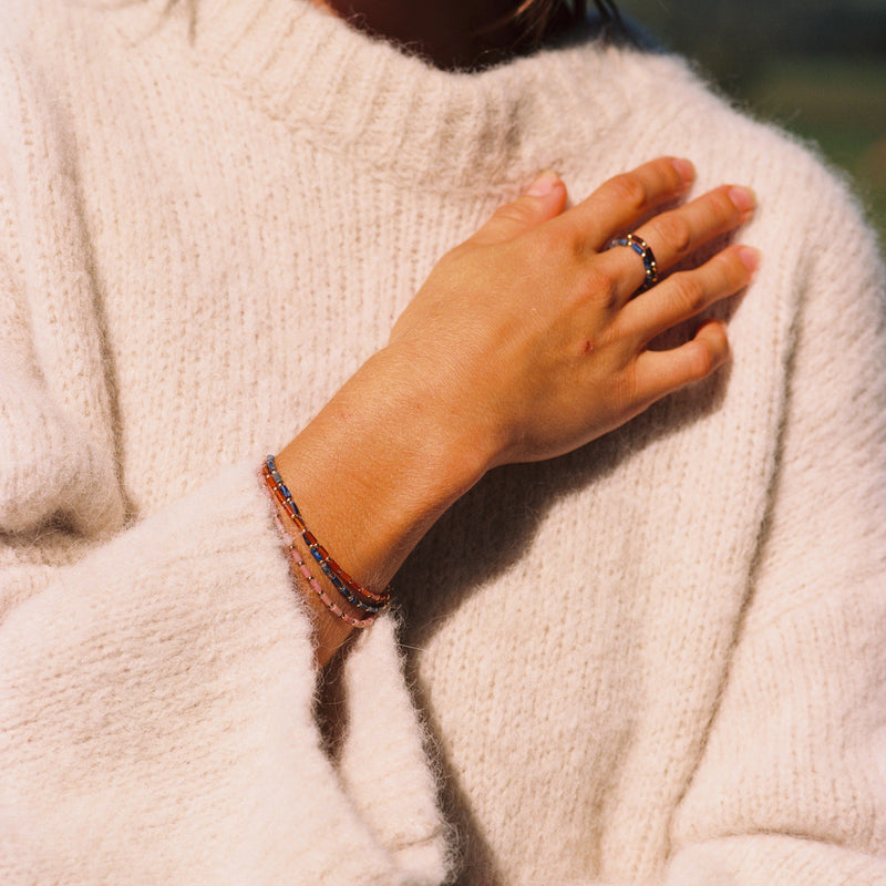 Le Bracelet Baia Agate Orange