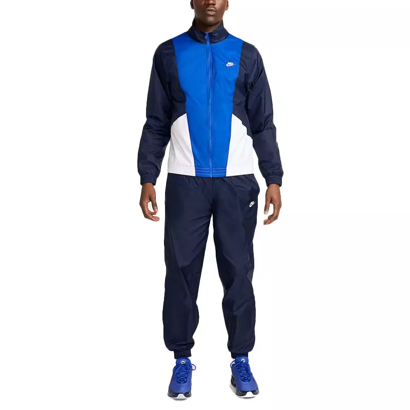 Ensemble De Survêtement Nike Club Woven - Bleu Marine, Bleu, Blanc