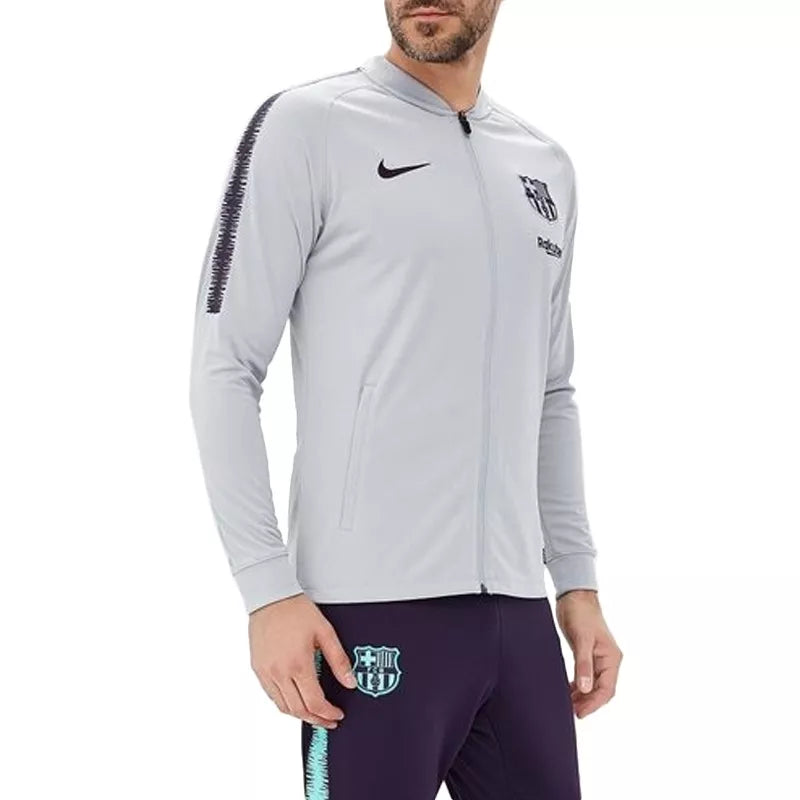 Ensemble De Survêtement Nike Fcb Dri-Fit Squad - Gris