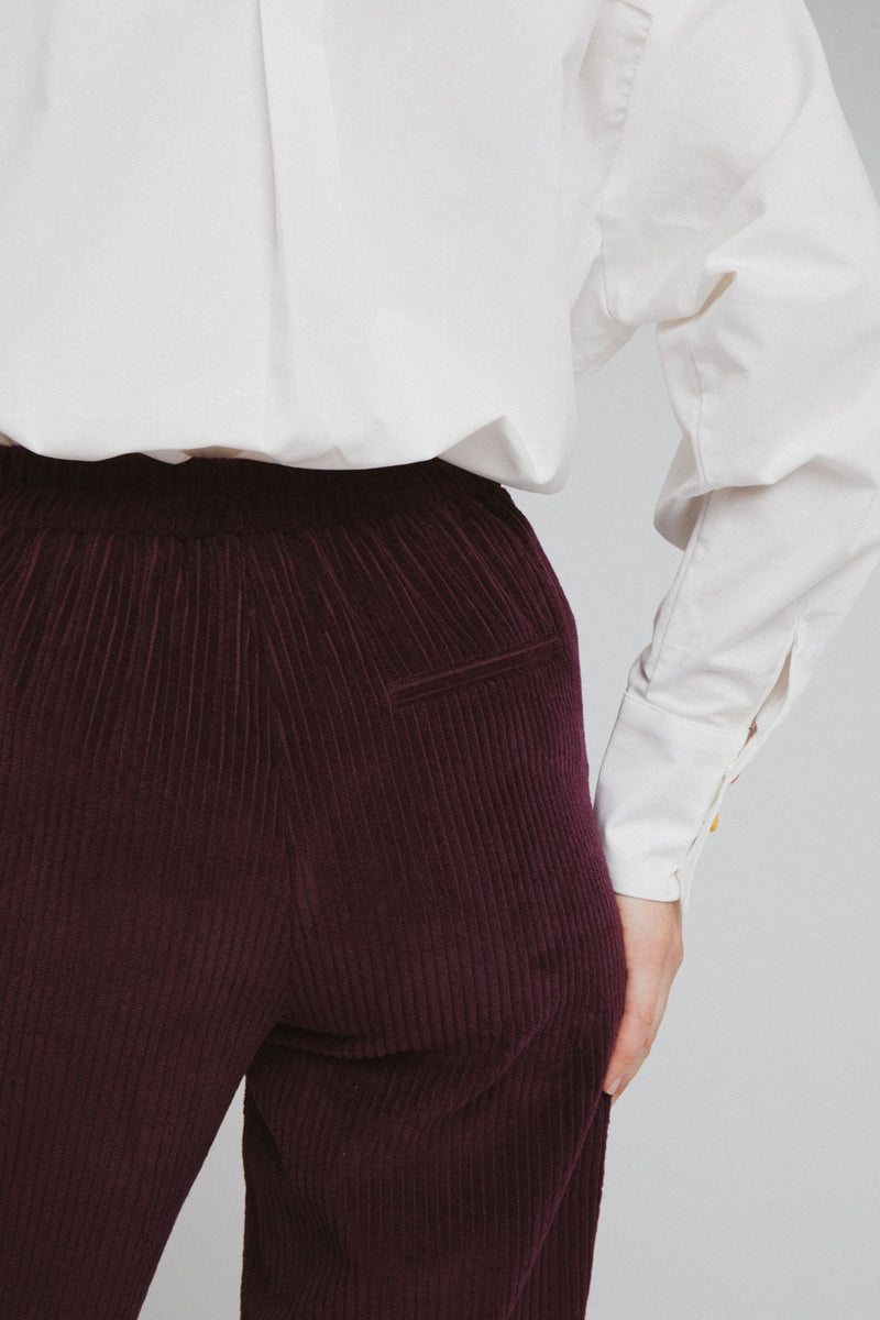 Pantalon Auguste Prune