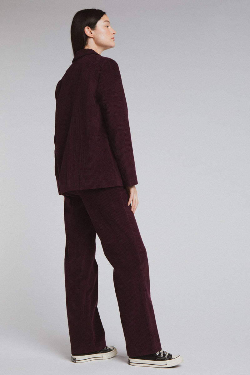 Pantalon Auguste Prune