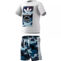 Ensemble Tee-Shirt Et Short Blanc