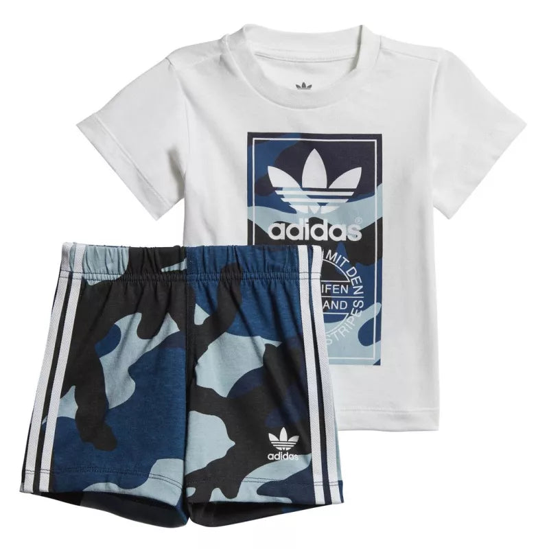 Ensemble Tee-Shirt Et Short Blanc