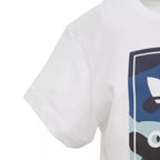 White T-Shirt And Shorts Set