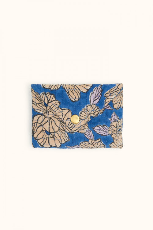 Enveloppe Ravi "Bloom" - Bleu Klein