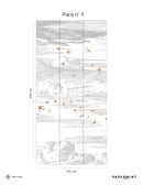 Fresco elevado - Siena - Fondo grisalla