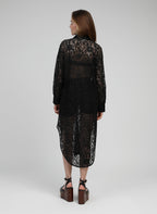 Robe Midi Eole Noir