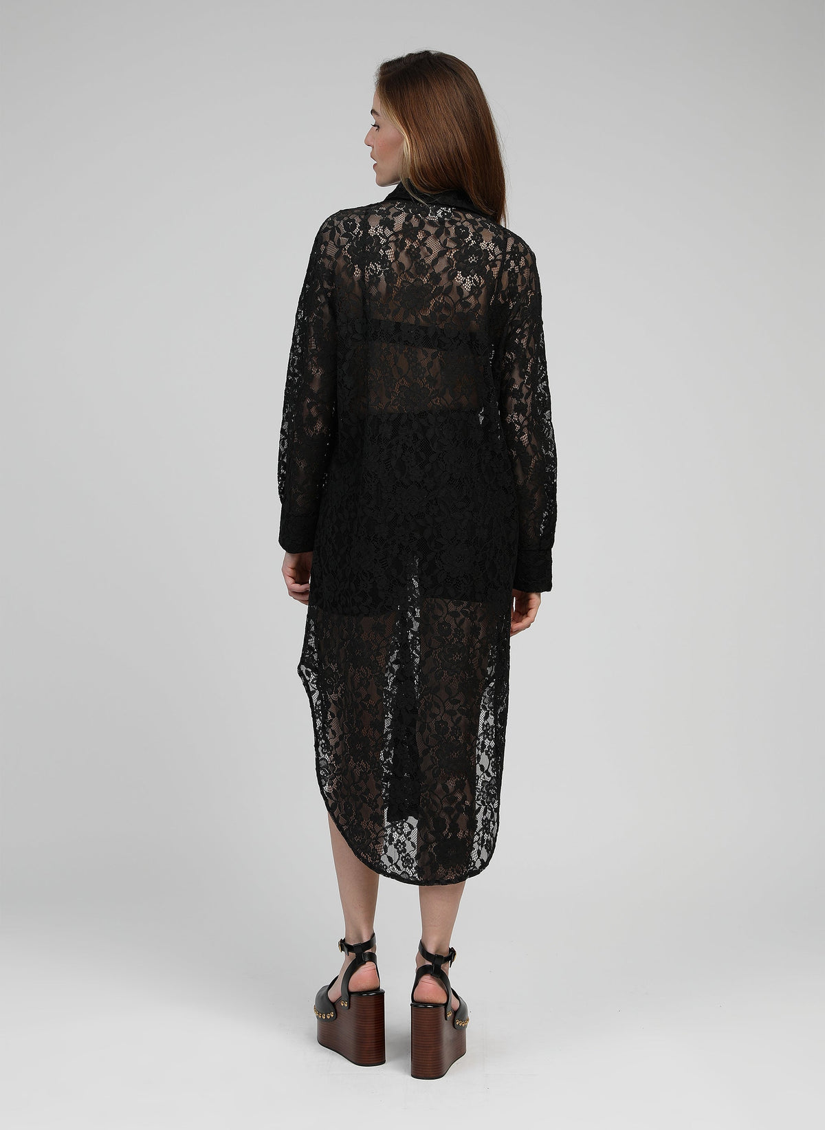 Robe Midi Eole Noir