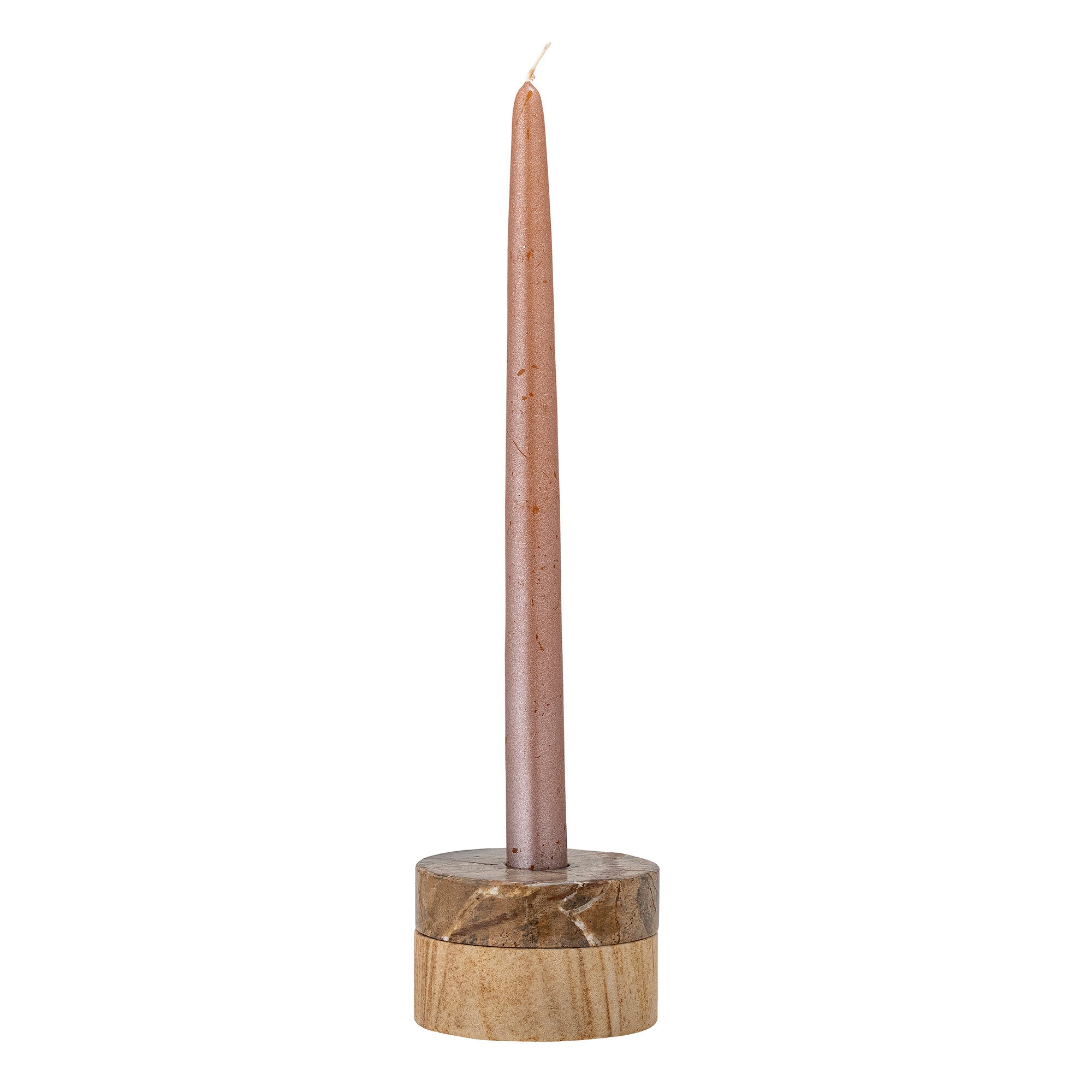 Dalin - Votive & Candlestick - Brown - Sandstone