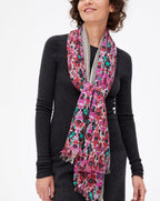 Estola Jacquard e Impresión Ispahan - Multicolor