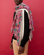 Estola Jacquard e Impresión Ispahan - Multicolor