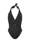Bañador de 1 pieza Beach Love - Negro