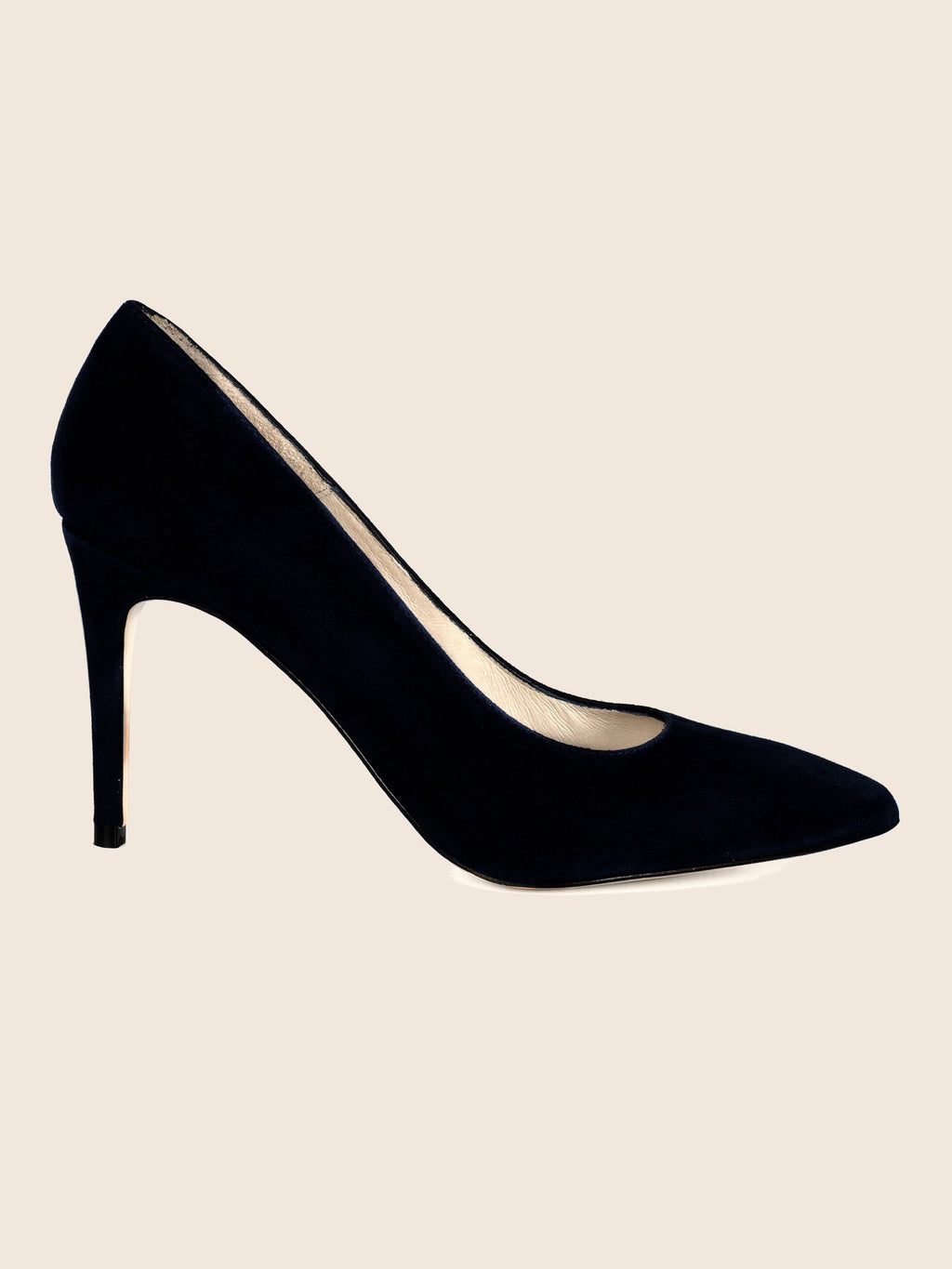 Suède pumps zwart - Dames